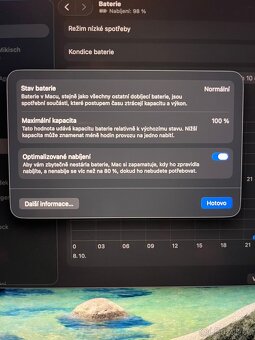 MacBook Pro 14" M3 – jako nový, v záruce, 100% baterie - 4