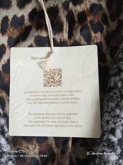 Teplé italské bundo sako vel42. Nové - 4