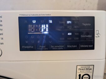 Pračka LG F72U2QDN0 (7 kg, invertorový motor) - 4