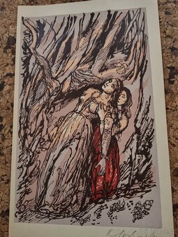 Grafika - K.Svolinský - soubor 4 dřevorytů - 4