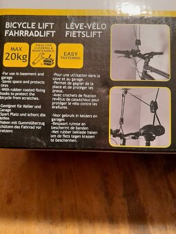 Stropní držák /výtah na kolo dunlop - 4