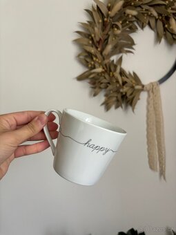Porcelánový hrnek Happy on Line 350ml - 4