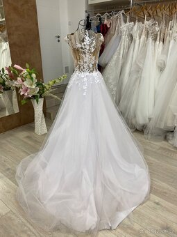 Svatební šaty vel.38 - 4