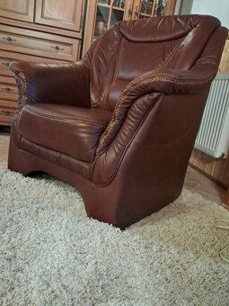 ITALSKÉ KOŽENÉ KŘESLO BOLOGNA - 4