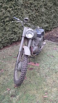 JAWA 250/553-03 Libeňák, Švéd. r.v.1960. originální barva. - 4