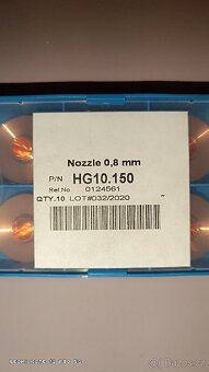 Trysky pro Trumpf Laser, 2×optika 7,5", 1×keramika - 4
