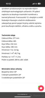 Střešní taška hranice francouzská 12 |. 60m čtverečních - 4