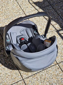 Britax romer set (vajíčko + základna + pokračovací sedačka) - 4