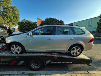Vůz na náhradní díly VW Golf 6 kombi r.v. 2010 CBDB LHD LA7W - 4