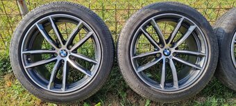 Alu kola BMW 5x112 9x18 ET44 8x18 ET30 dvourozměr Pirelli - 4