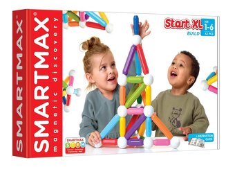 SmartMax - mega kuličková dráha - 71 ks a Start XL (Basic 42 - 4
