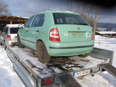 Prodám díly na Škoda Fabia 1.4 74kw AUB - 4