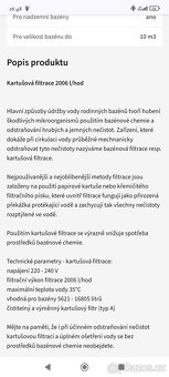 Filtrační čerpadlo/ filtrace k bazénu. - 4