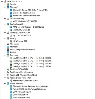HP G62,i3-M350,WIN 10,HDD 640GB,RAM 8GB,15.4palců - 4