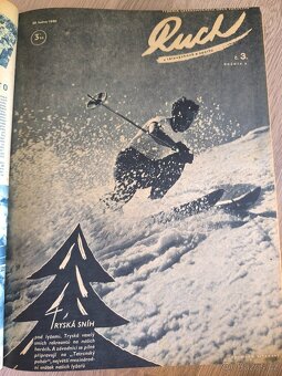 Zviazané športové časopisy Ruch, ročník V., rok 1950 - 4