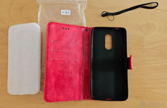 Nepoužitý o bal na Xiaomi Redmi 5, flip, červený - 4