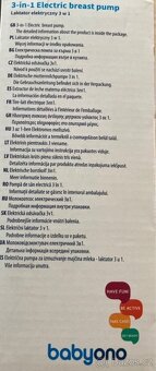 Elektrická odsávačka mateřského mléka - nová - 4