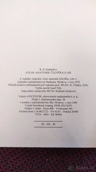 Atlas anatomie člověka I.-III. R.D. Sinělnikov - 4
