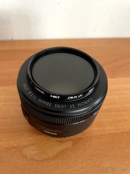 Canon EF 50mm f1.8 STM + Hoya Cir-PL UV filtr - 4