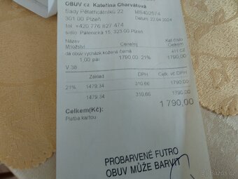 Prodám kožené polobotky - 4