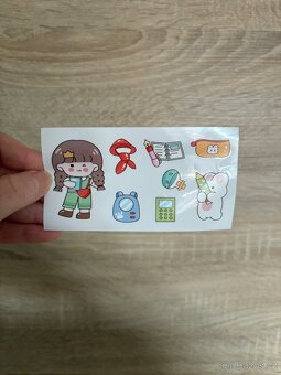 Lahev na pití Kuromi (hello Kitty and friends) černá - 4