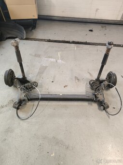 Škoda fabia 3 zadní náprava bubnová, 36tkm - 4