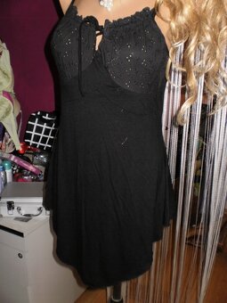 top#cerny# bavlneny#plesovy# spolecensky#L/XL - 4