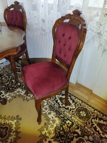 Jídelní Italská sestava , masiv Anglický dub - 4