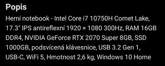 Herní notebook ASUS ROG ZEPHYRUS - 4
