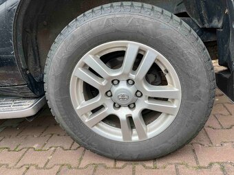 Originalni alu kola Toyota Land Cruiser / Hilux a zimni pneu - 4
