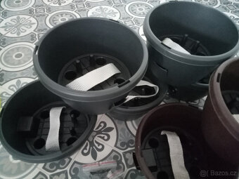 SAMOZAVLAŽOVACÍ ZÁVĚSNÉ KVĚTINÁČE MARINA 20, průměr 20 cm - 4