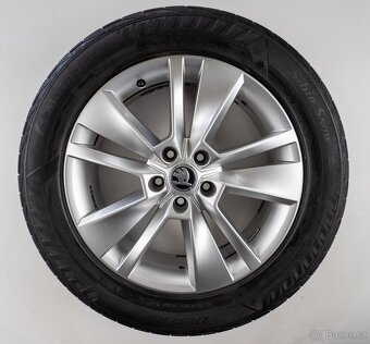 Škoda Kodiaq - Originání 18" alu kola - Zimní pneu - 4