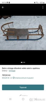 Retro saně - 4