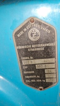Skutr ČZ 175 typ 502 de Luxe 1963 - 4