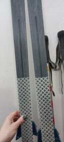 Běžecké lyže 150 cm, hůlky a boty vel. 38 - 4