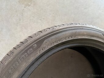 prodám letní pneumatiky 215/45/18 Hankook celá sada - 4