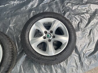 Celá ALU kola ŠKODA s pneu FULDA ECOCONTROL HP - 4