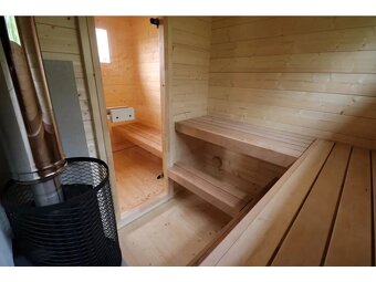 Venkovní finská sauna Molde, terasa, 4,2x3,3m - 4