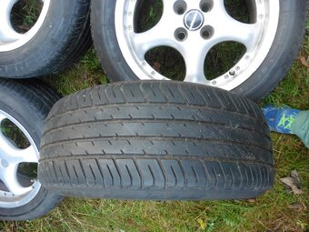 Ráfky Borbet 16 s letními pneu 205 55R16 na Opel - 4