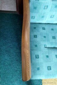 Masivní bukové trojkřeslo SLEVA - 4