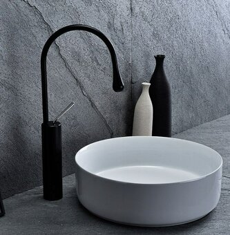 Keramické kulaté umyvadla - 4