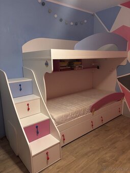 Detska patrova postel Mia (firma Lenza) - 4