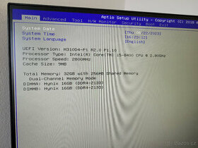 ASRock Jupiter H310 + 32GB + i5 8400 2.80 GHz CPU - 4