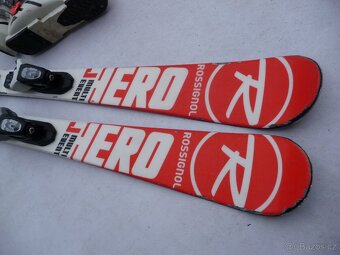 316. Detske lyže ROSSIGNOL - 120cm + boty ROSSIGNOL 35eu SET - 4