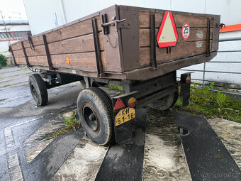 Přívě za traktor 5t sklápěcí - 4