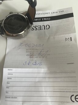 Pánské hodinky Guess 42mm - 4