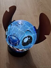 3D puzzleBall Disney Lilo & Stitch s ouškama věk 6 let+ - 4