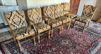Set dubových jídelních židlí, 4901 - 4