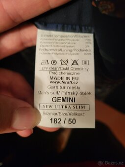 Pánský oblek - 4