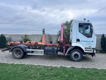 Renault midlum 12.180, hákový nosič kontejneru , HR - 4